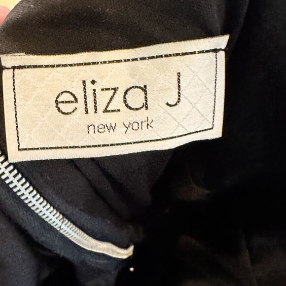 Eliza J Black Tulle and Sequin Spaghetti Strap Dress, EUC, Size 2, MSRP $179 - Picture 11 of 11